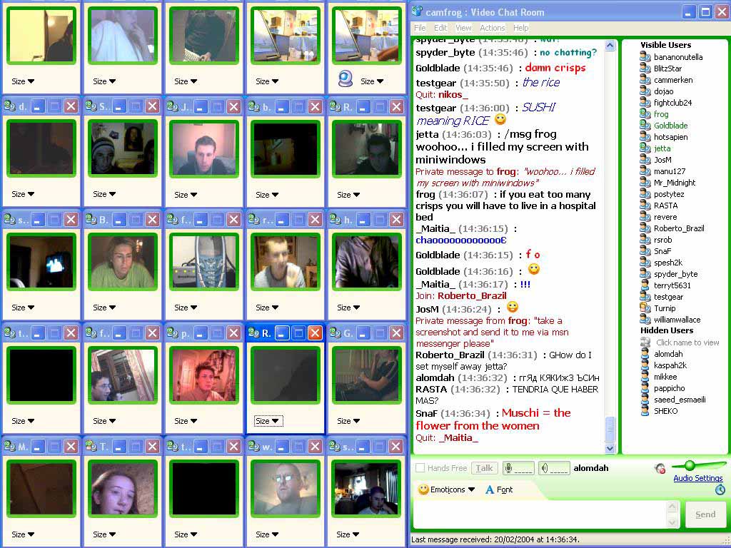 The Best NEW Live WebCam CHAT Camfrog Video Chat 393 XciteFunnet