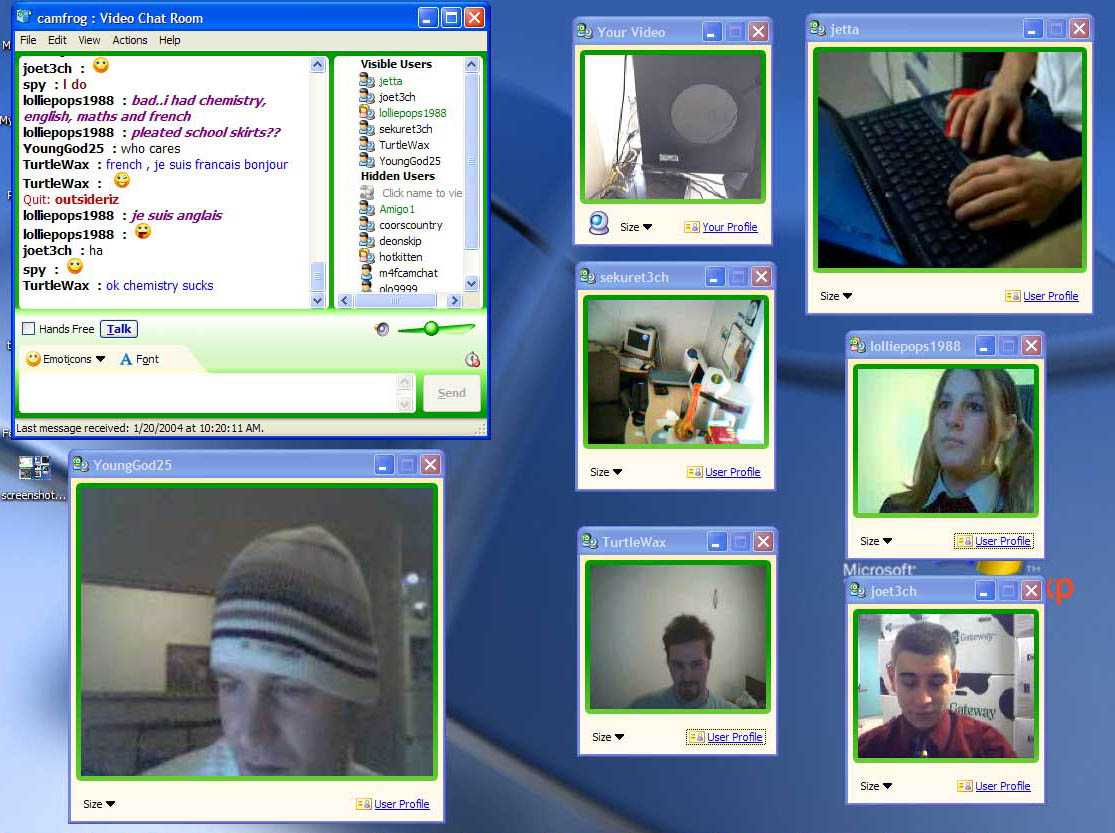 The best NEW live WebCam CHAT - Camfrog Video Chat 3.93