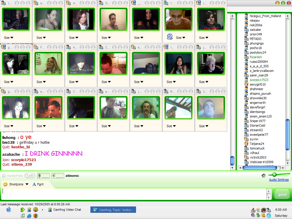 The Best NEW Live WebCam CHAT Camfrog Video Chat 393 XciteFunnet