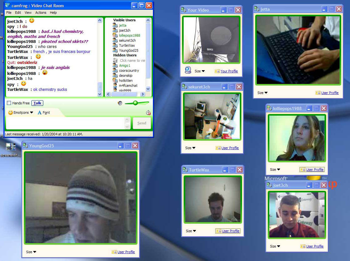 The best NEW live WebCam CHAT - Camfrog Video Chat 3.93 - XciteFun.net